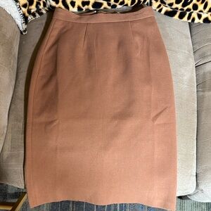 Modcloth Classic Brown Pencil Skirt